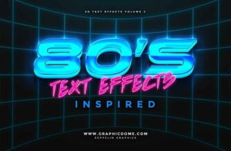 80's Text Effects Vol.1 1