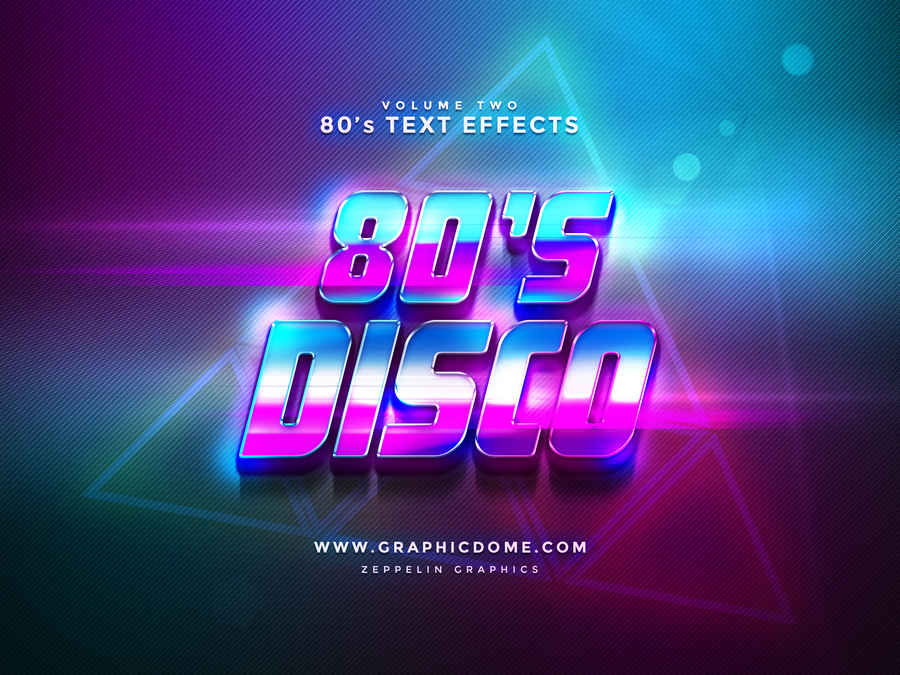 80's Text Effects Vol.1 2