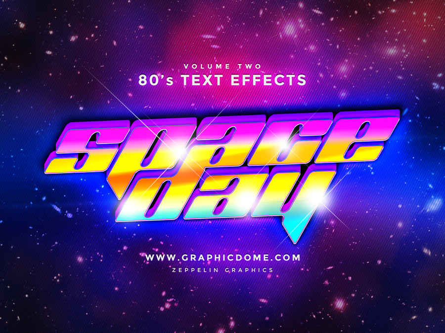 80's Text Effects Vol.1 5