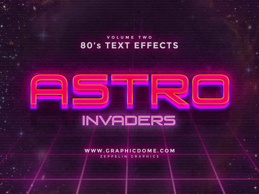 80's Text Effects Vol.1 8