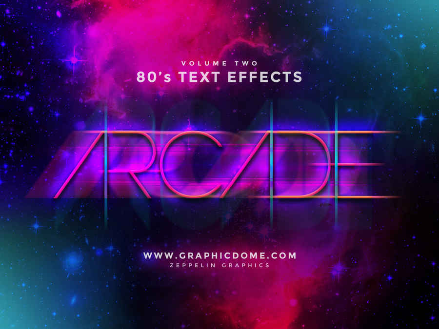 80's Text Effects Vol.1 9