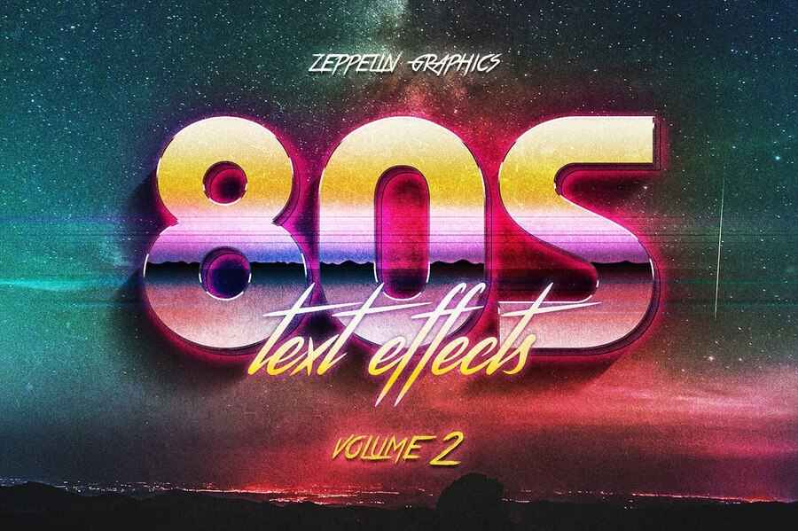 80's Text Effects Vol.2 1