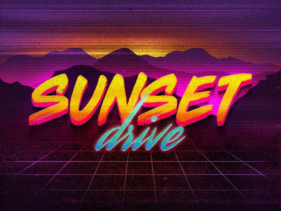 80's Text Effects Vol.2 5