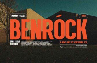 Benrock Modern Professional Sans Font 1