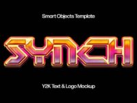 Bright Y2k Chrome Effect 0