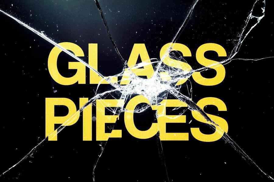 Broken Glass Text Effect 1