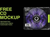Cd Mockup Realistic And Fully Customizable Mockup 1