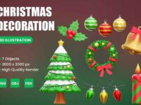Christmas 3d Illustration 1
