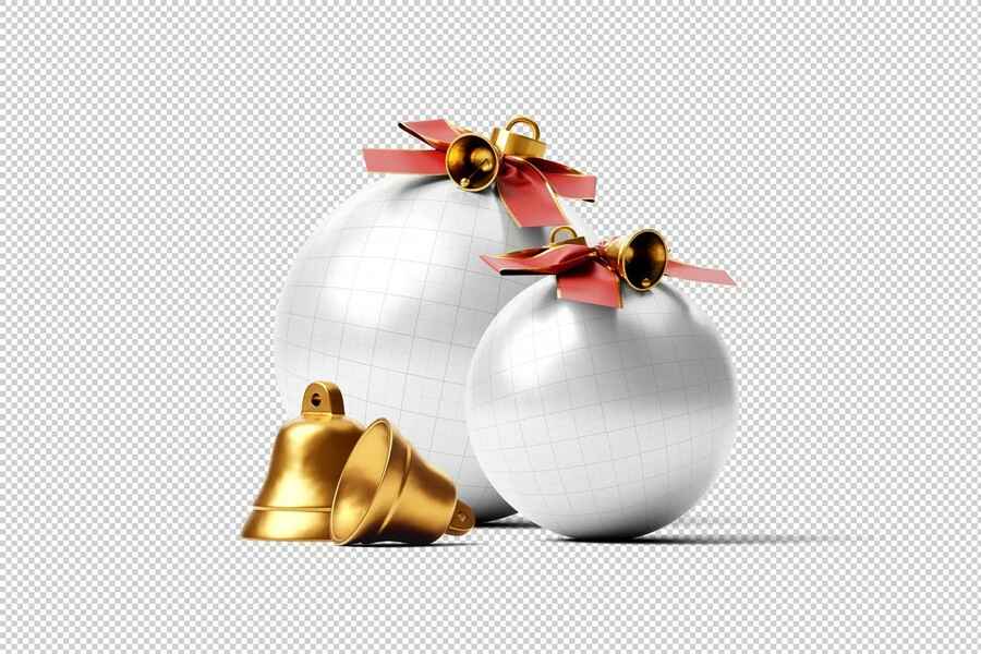 Christmas Ball Mockup 2