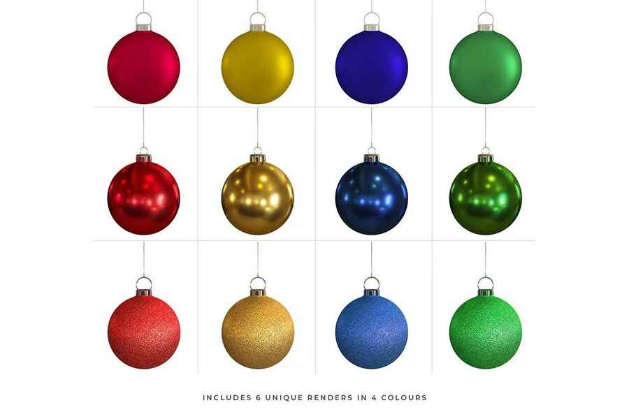 Christmas Baubles 4