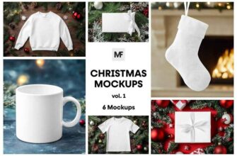 Christmas Mockups Vol.1 1