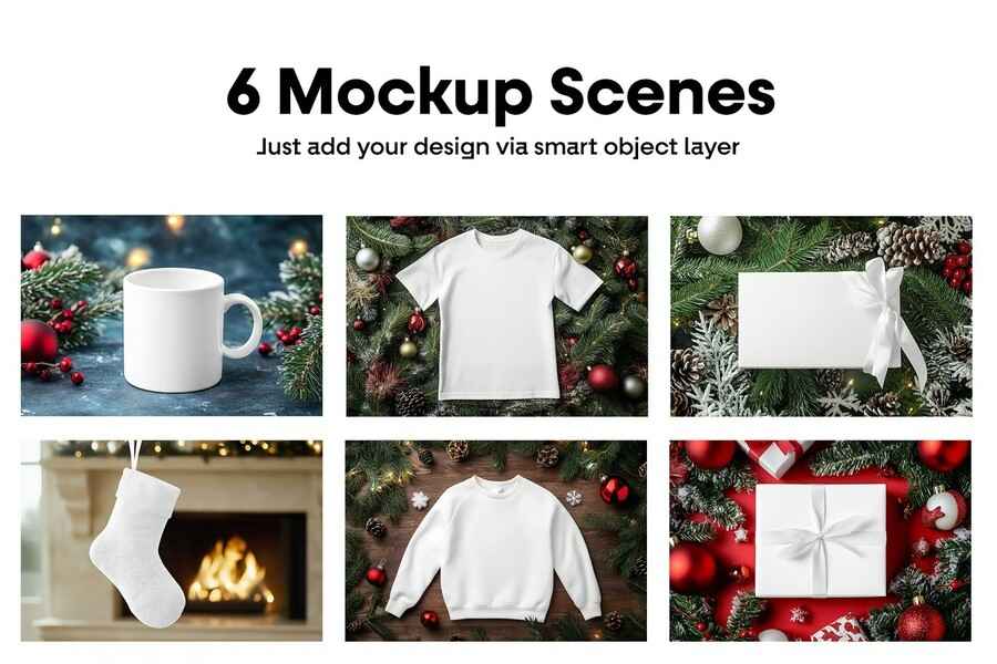 Christmas Mockups Vol.1 5