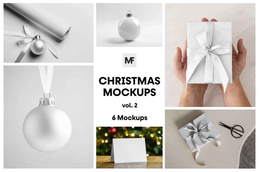 Christmas Mockups Vol2 1