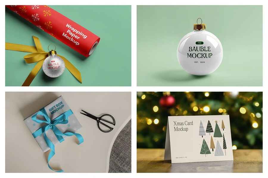 Christmas Mockups Vol2 3