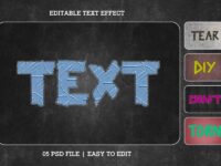 Duct Tape Text Effect Set 1