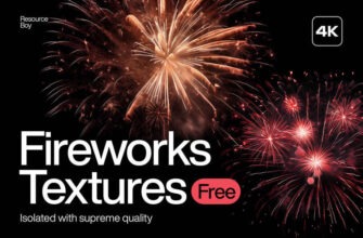 Free Fireworks Textures Backgrounds High Resolution 01