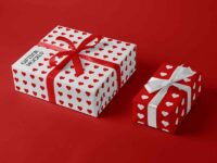 Free Valentine's Gift Boxes Mockup 1