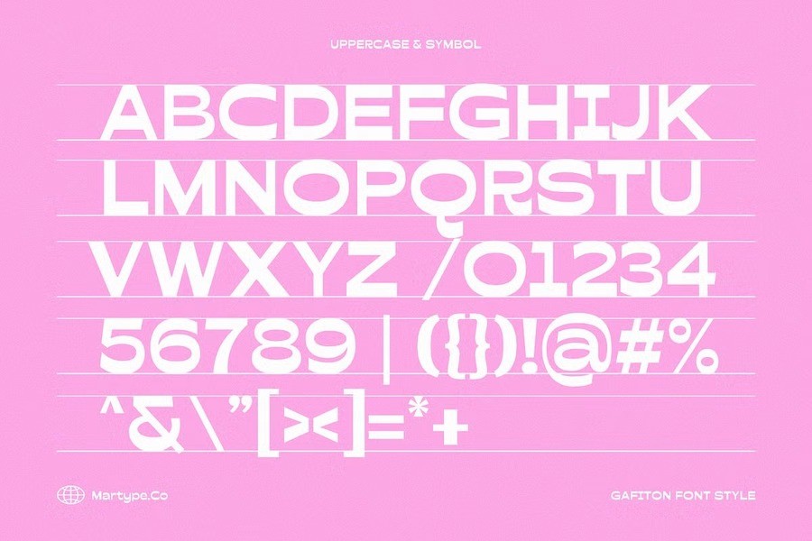 Gafiton Pop Fun Display Font 9