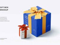 Gift Box Mockup 0