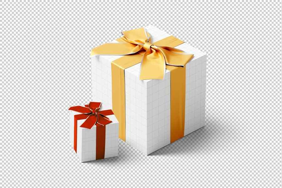 Gift Box Mockup 2 1