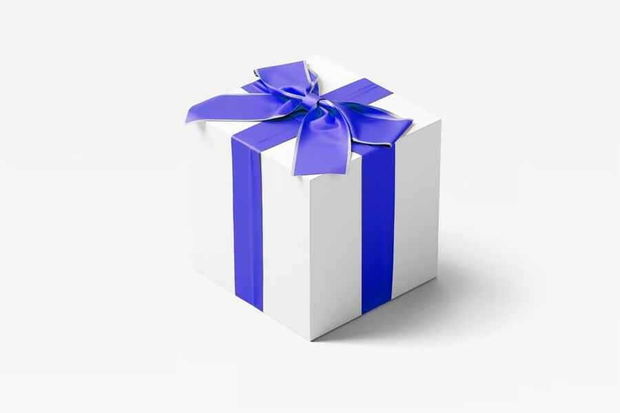 Gift Box Mockup 6