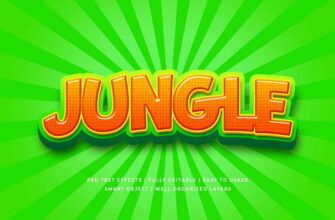 Jungle Psd Text Effects 1