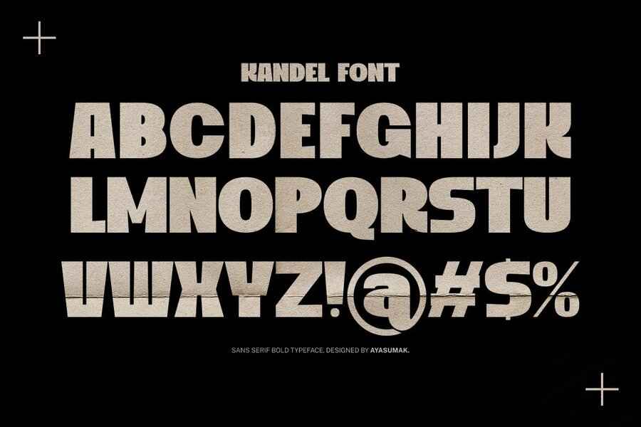 Kandel Bold Modern Vintage Font 5