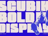 Scubik Bold Modular Font 1