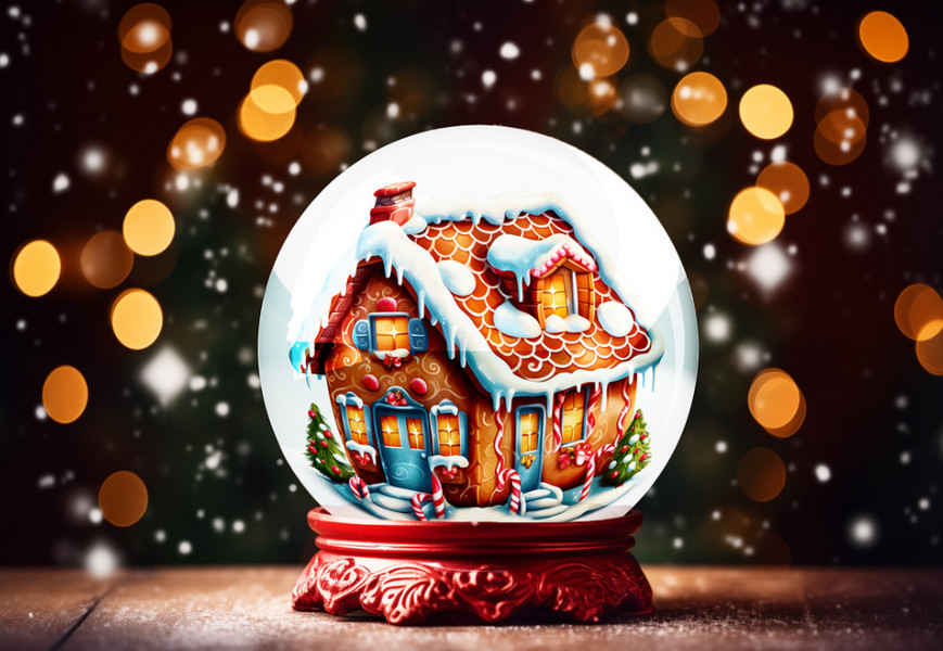 Snow Globe Mockup 2