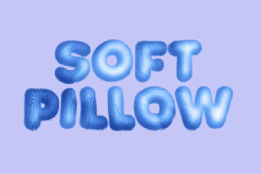 Soft Furry Text Effect 1