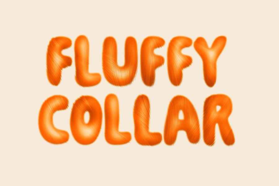 Soft Furry Text Effect 3