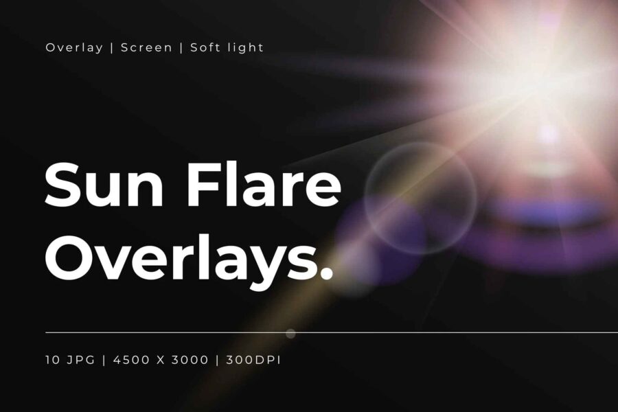 Sun Flare Overlays 1