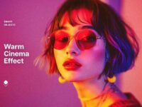 Warm Cinema Photo Effect 0