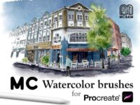 Watercolor Brushes For Procreate 1