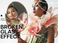 Broken Glass Photo Effect 0