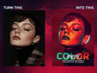 Color Gradient Photoshop Action 2