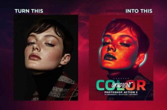 Color Gradient Photoshop Action 2
