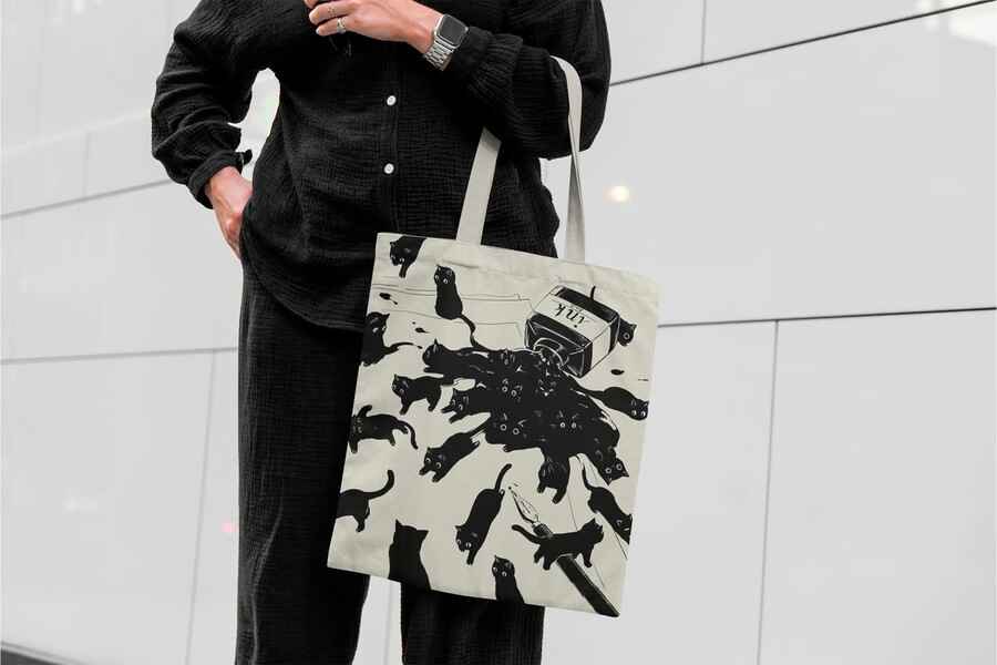 Tote Bag Urban Mockups 10