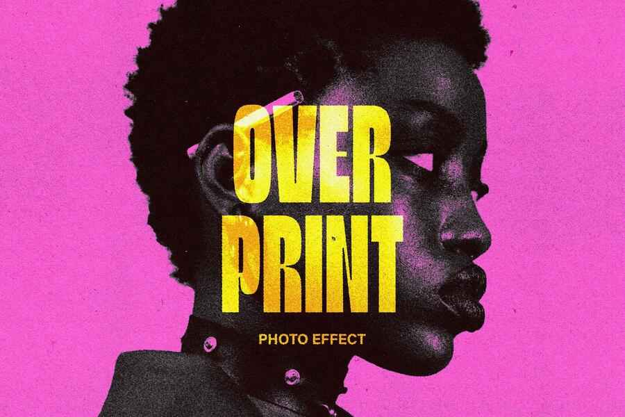 Pink Overprint Effect 0