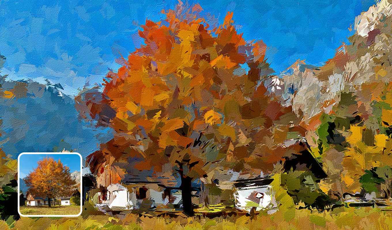 Opaint Impressionist Oil Paint Action 5