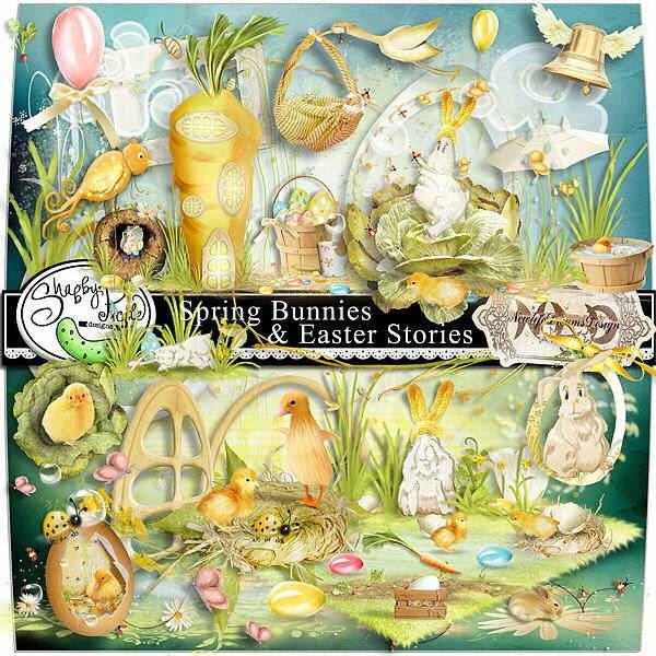 Spring Bunnies Easter Stories Fpashop