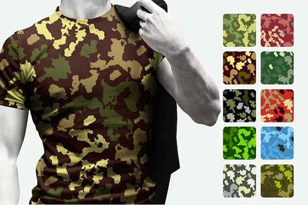 Army Camouflage Patterns Vectors2