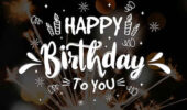 Happy Birthday To You Lettering
