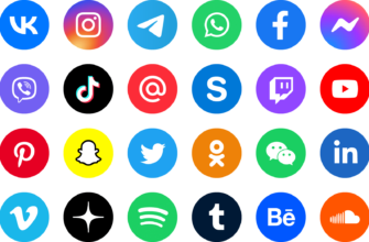 Social Icons Circle Color