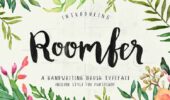 Roomfer Font + Style Photoshop