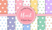 Pastel Heart Seamless Pattern