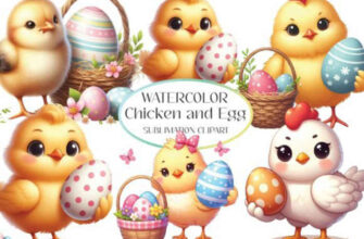 Easter Chicken And Egg Clipart