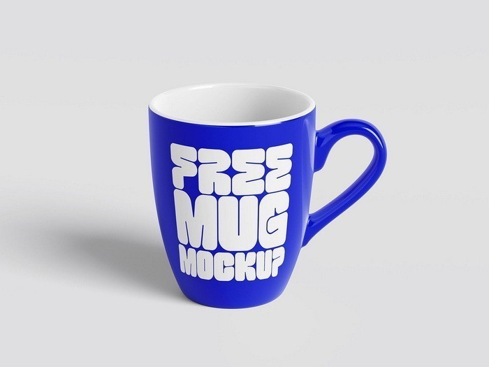 Curvy Mug Mockup