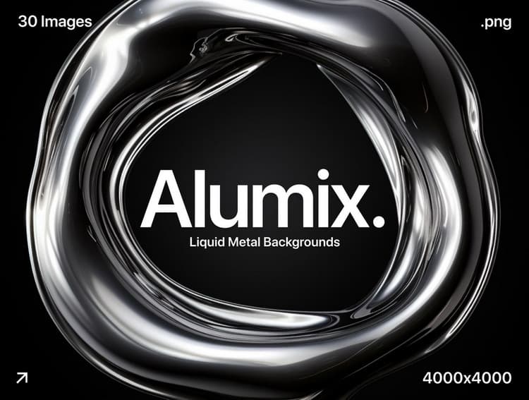 Alumix – Liquid Metal Backgrounds