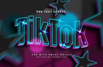 Disco Tiktok Text Effect